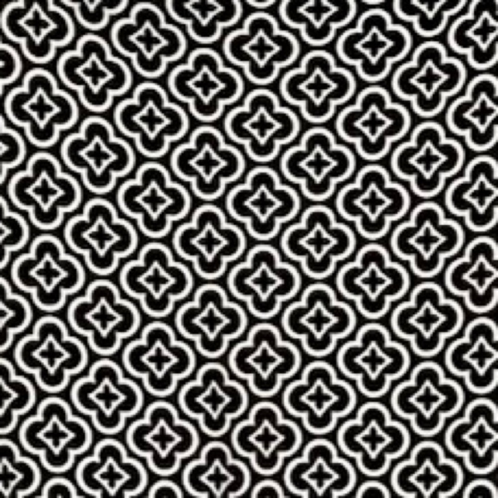 Talbots Black and White Geometric Print‎ Keyhole Neckline Tie Front Size Small - Picture 5 of 10